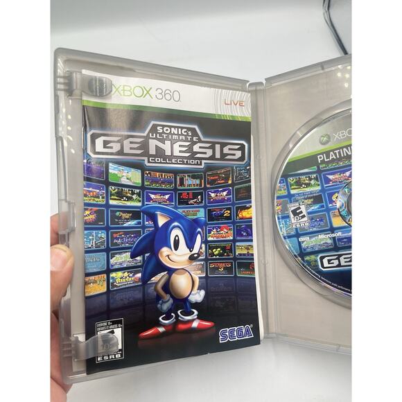 Sonic's Ultimate Genesis Collection (Microsoft XBOX 360) Complete In Box - Picture 5 of 9